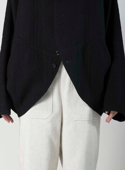 CABLE JQ KNIT DOLMAN SLEEVE JACKET