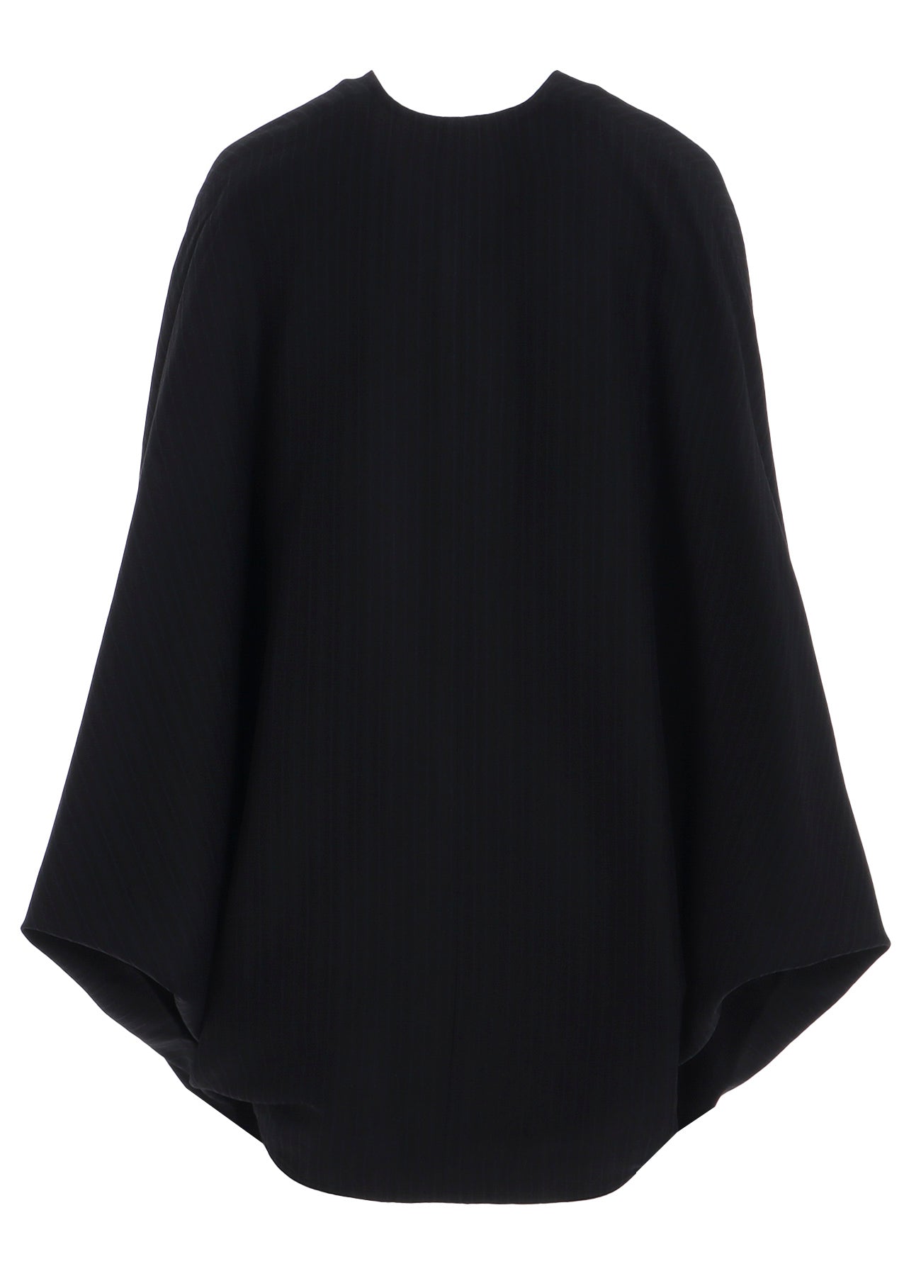 VISCOSE TWEED STRIPE DOLMAN SLEEVE JACKET