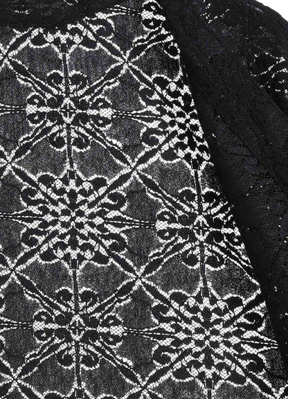 LACE DOLMAN SLEEVE JACKET
