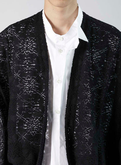 LACE DOLMAN SLEEVE JACKET
