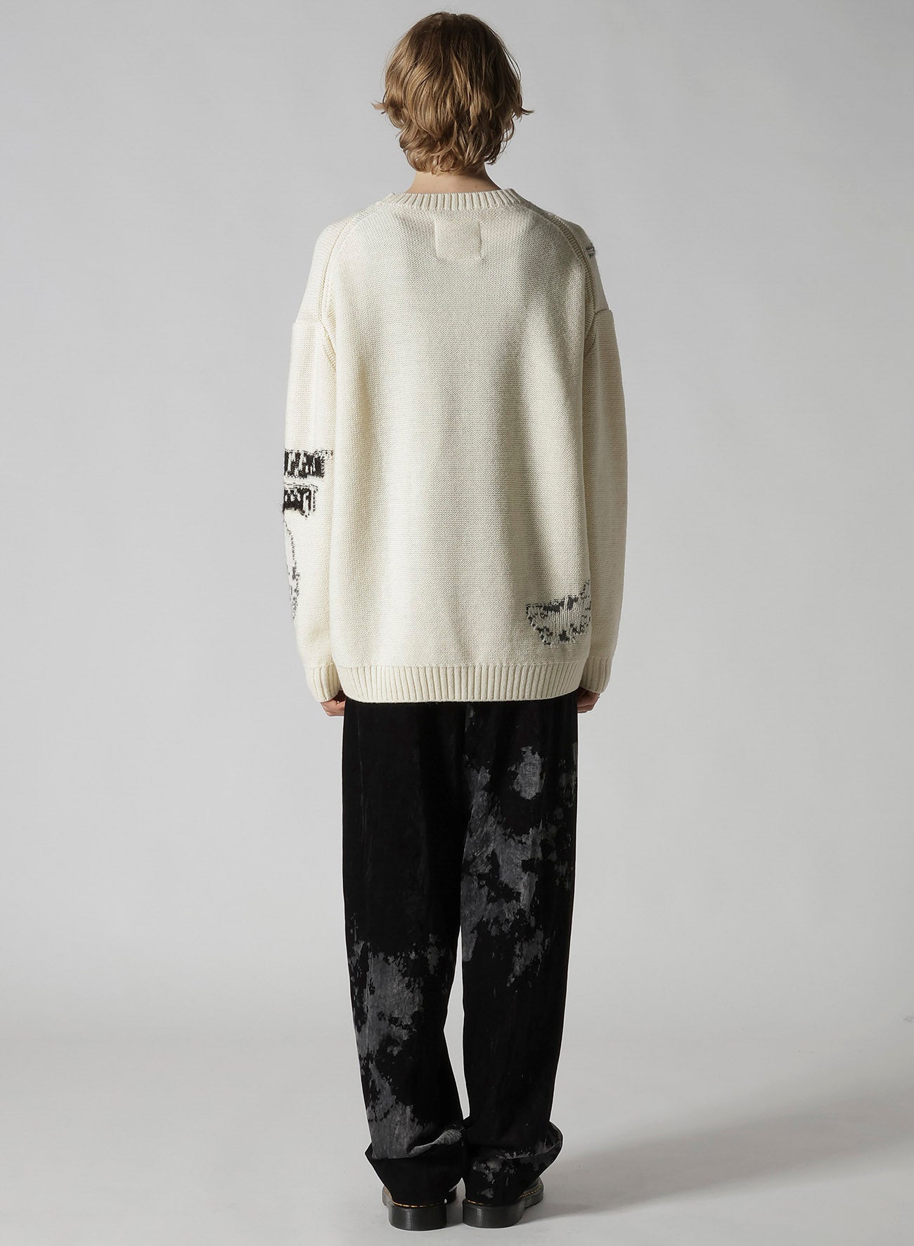 REVERSIBLE INTARSIA W JQ PULLOVER