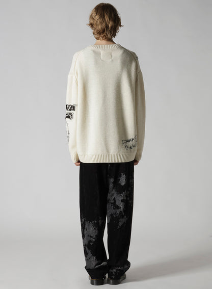 REVERSIBLE INTARSIA W JQ PULLOVER