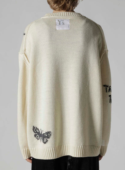 REVERSIBLE INTARSIA W JQ PULLOVER