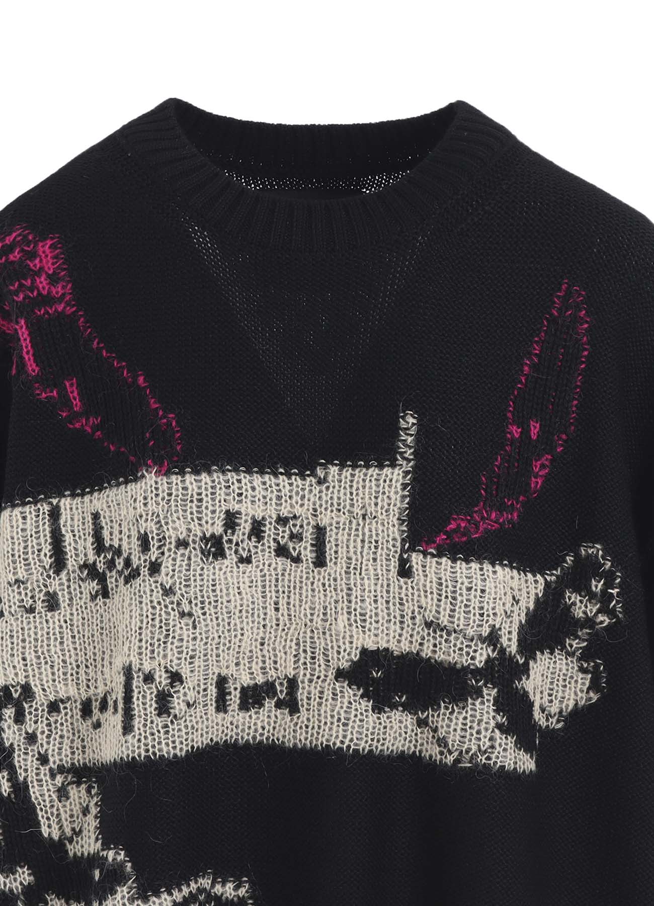 REVERSIBLE INTARSIA W JQ PULLOVER