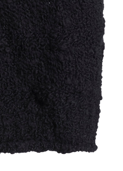 THICK SLUB JERSEY CURLED COLLAR PULLOVER