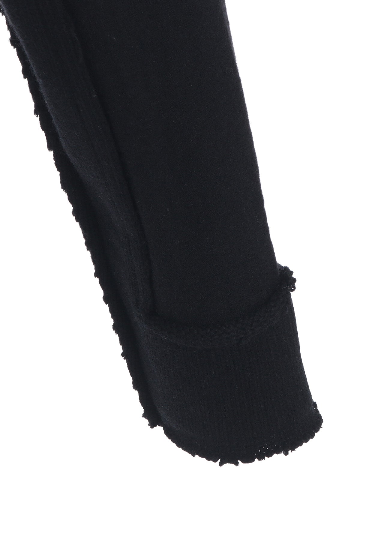 DECONSRUCTED DESIGN CABLE KNIT PULLOVER