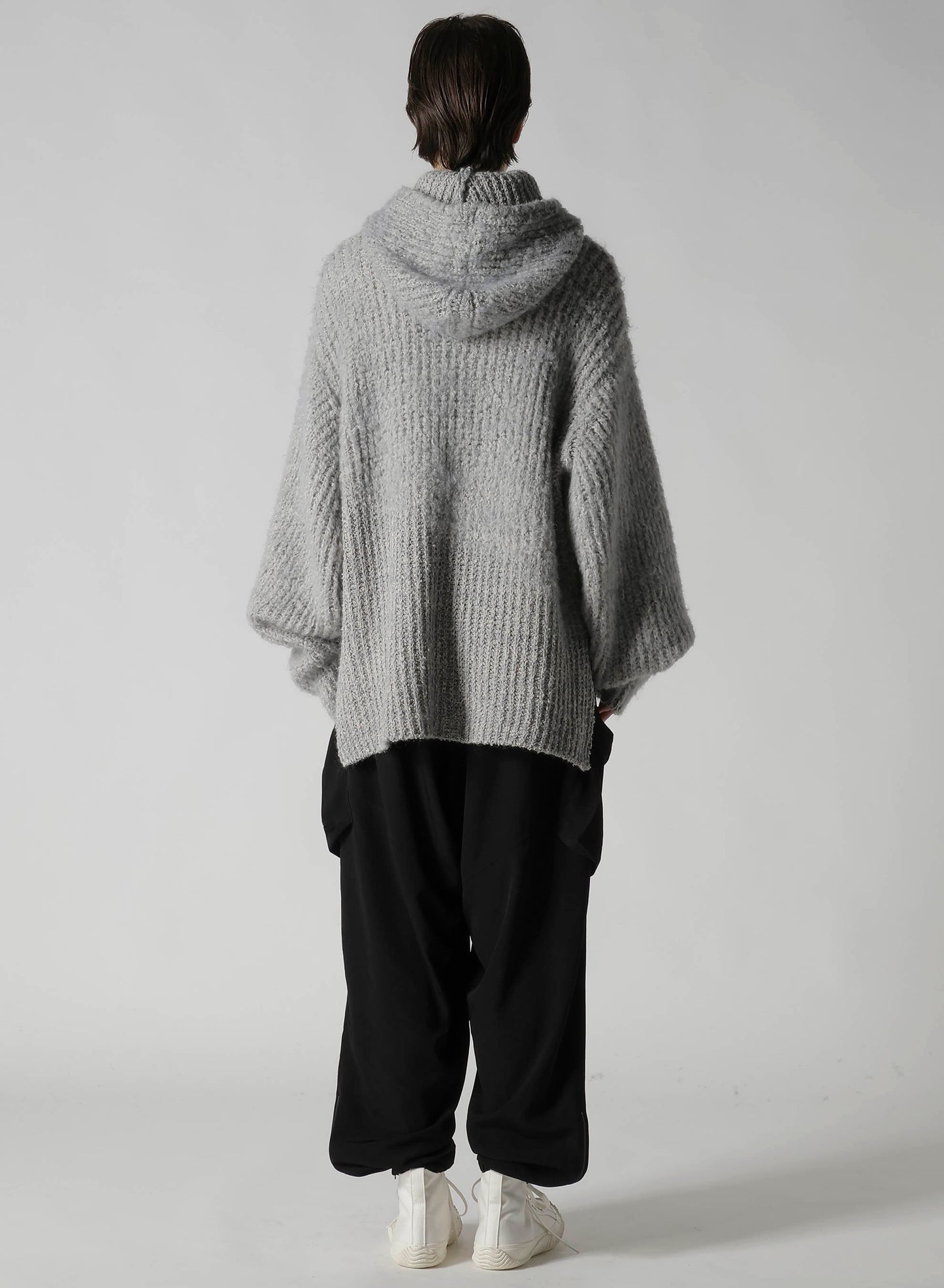 FLEECE RAISED HOODIE