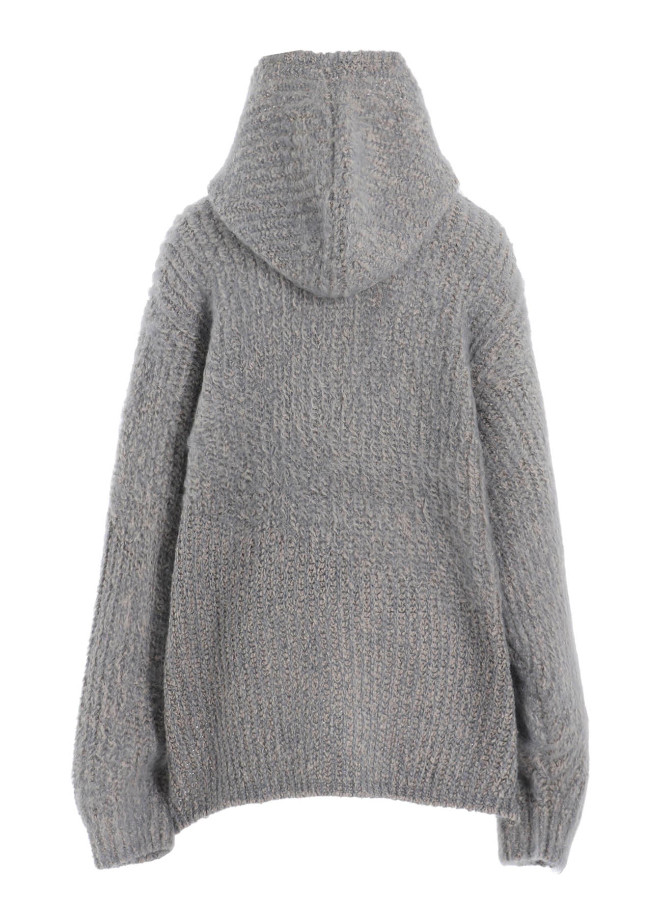FLEECE RAISED HOODIE