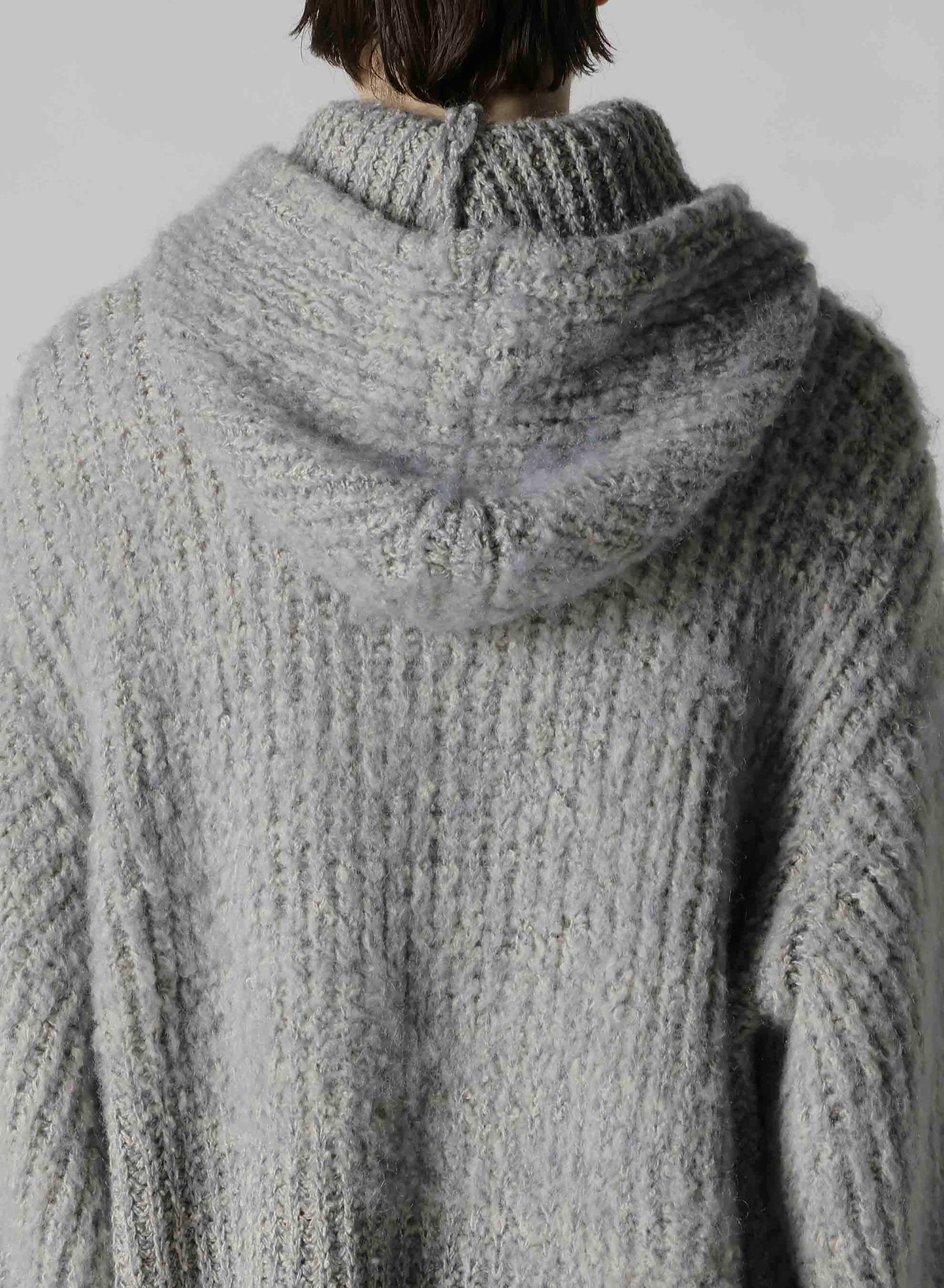 FLEECE RAISED HOODIE