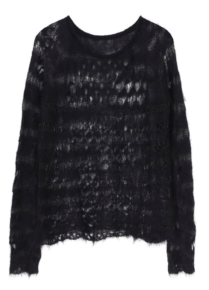 WOLE DESIGN MOHAIR KNITED PULLOVER