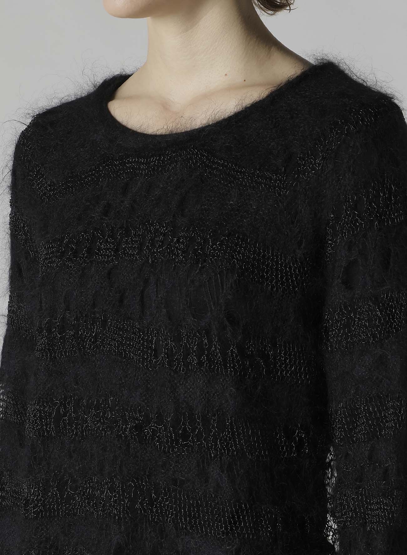 WOLE DESIGN MOHAIR KNITED PULLOVER