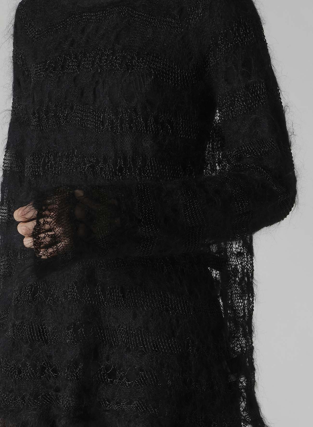 WOLE DESIGN MOHAIR KNITED PULLOVER
