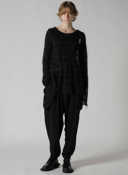 WOLE DESIGN MOHAIR KNITED PULLOVER