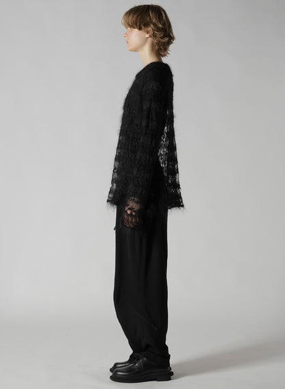 WOLE DESIGN MOHAIR KNITED PULLOVER