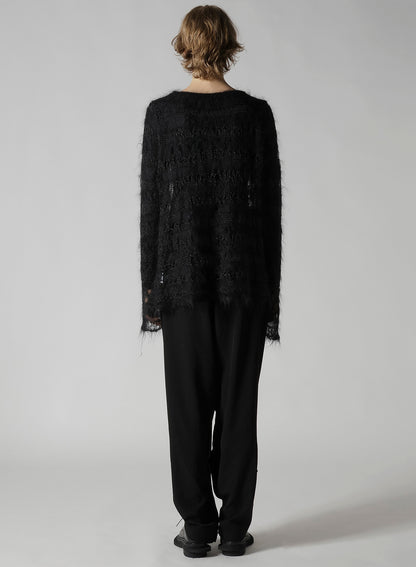 WOLE DESIGN MOHAIR KNITED PULLOVER