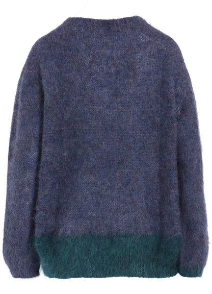 COLOR SCHEME MOHAIR PULLOVER
