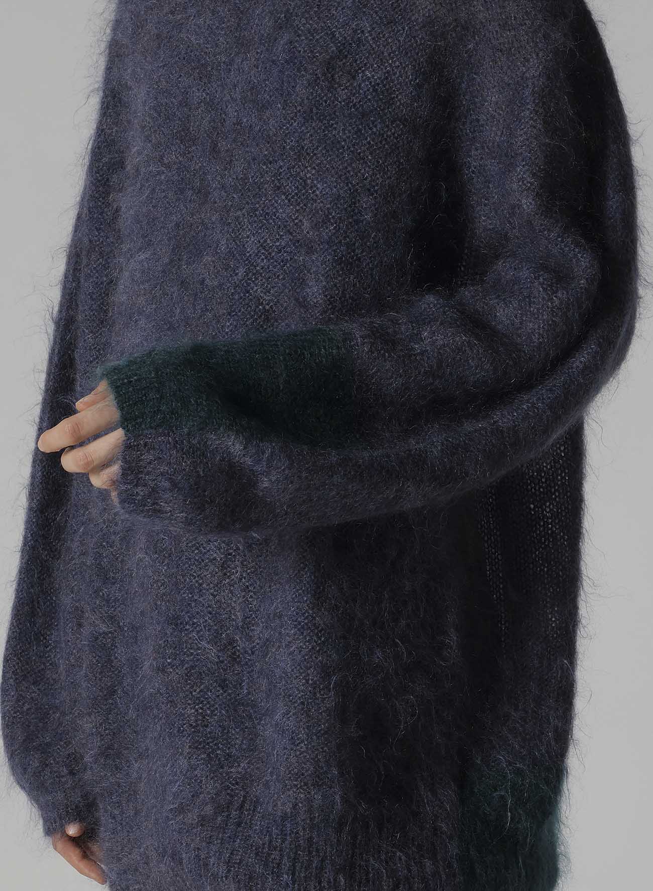 COLOR SCHEME MOHAIR PULLOVER