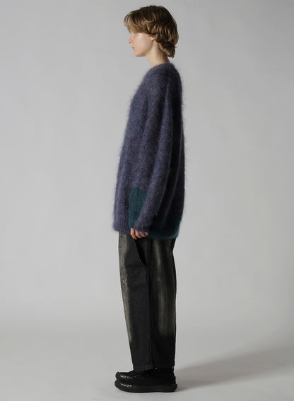 COLOR SCHEME MOHAIR PULLOVER