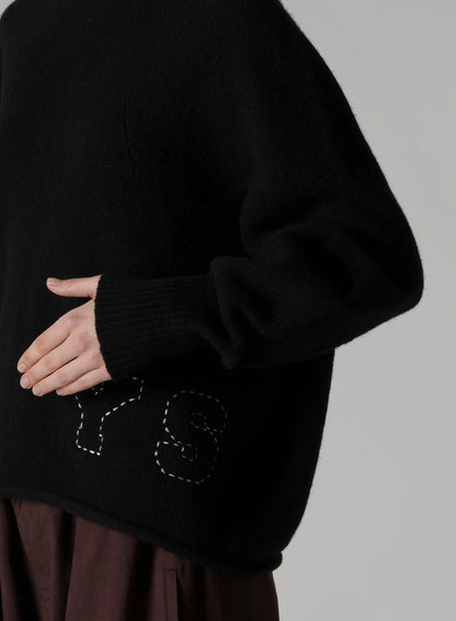 MILLING JERSEY EMBROIDERY PULLOVER