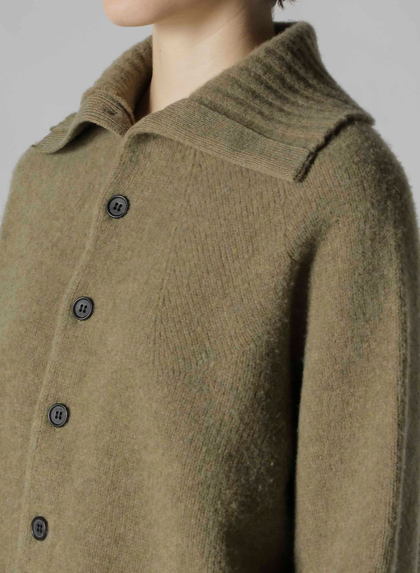 MILLING JERSEY EMBROIDERY CARDIGAN