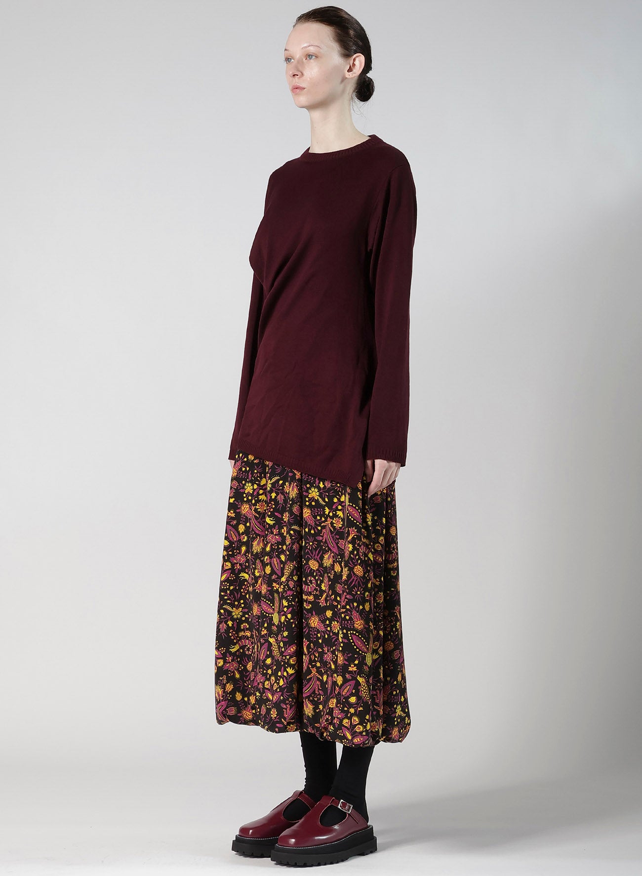 WOOL BREND TWISTED KNIT