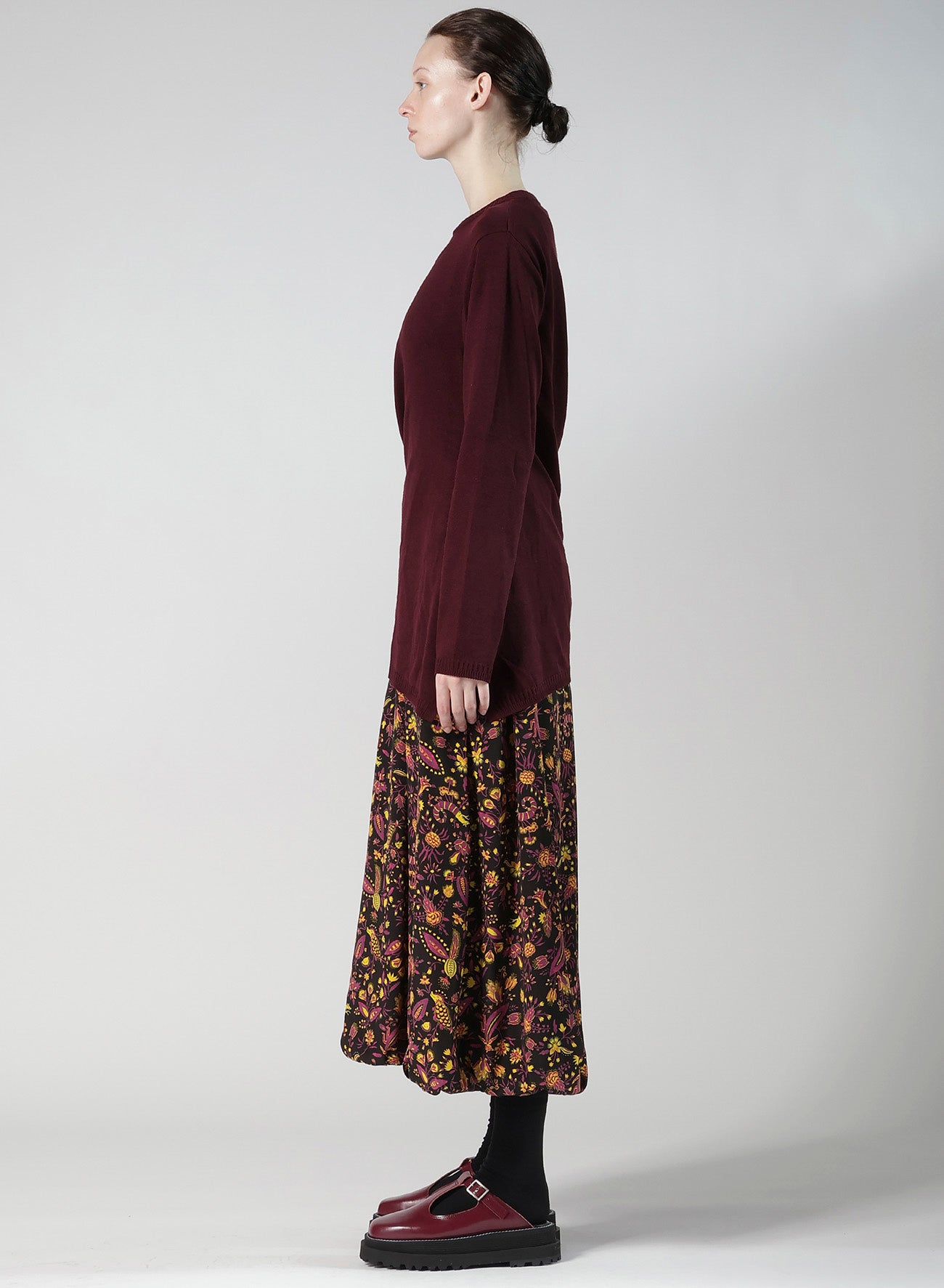 WOOL BREND TWISTED KNIT