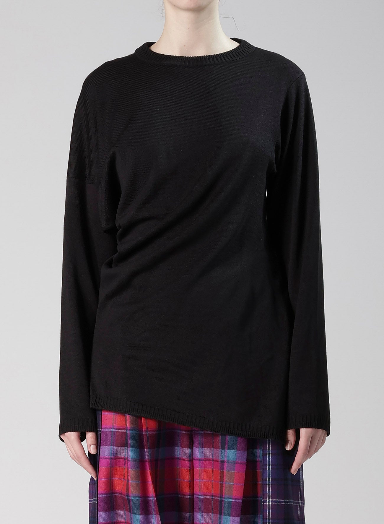 WOOL BREND TWISTED KNIT