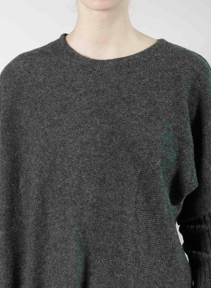 WOOL BREND ARRANGED KNIT