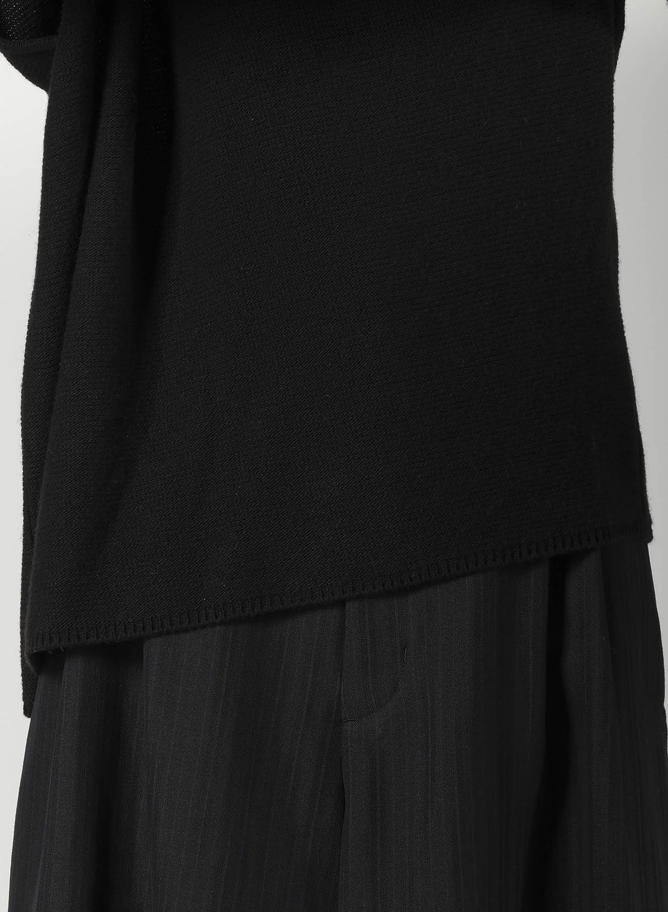 WOOL BREND ARRANGED KNIT