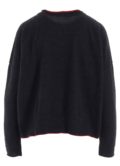 WOOL BREND BIG PULLOVER