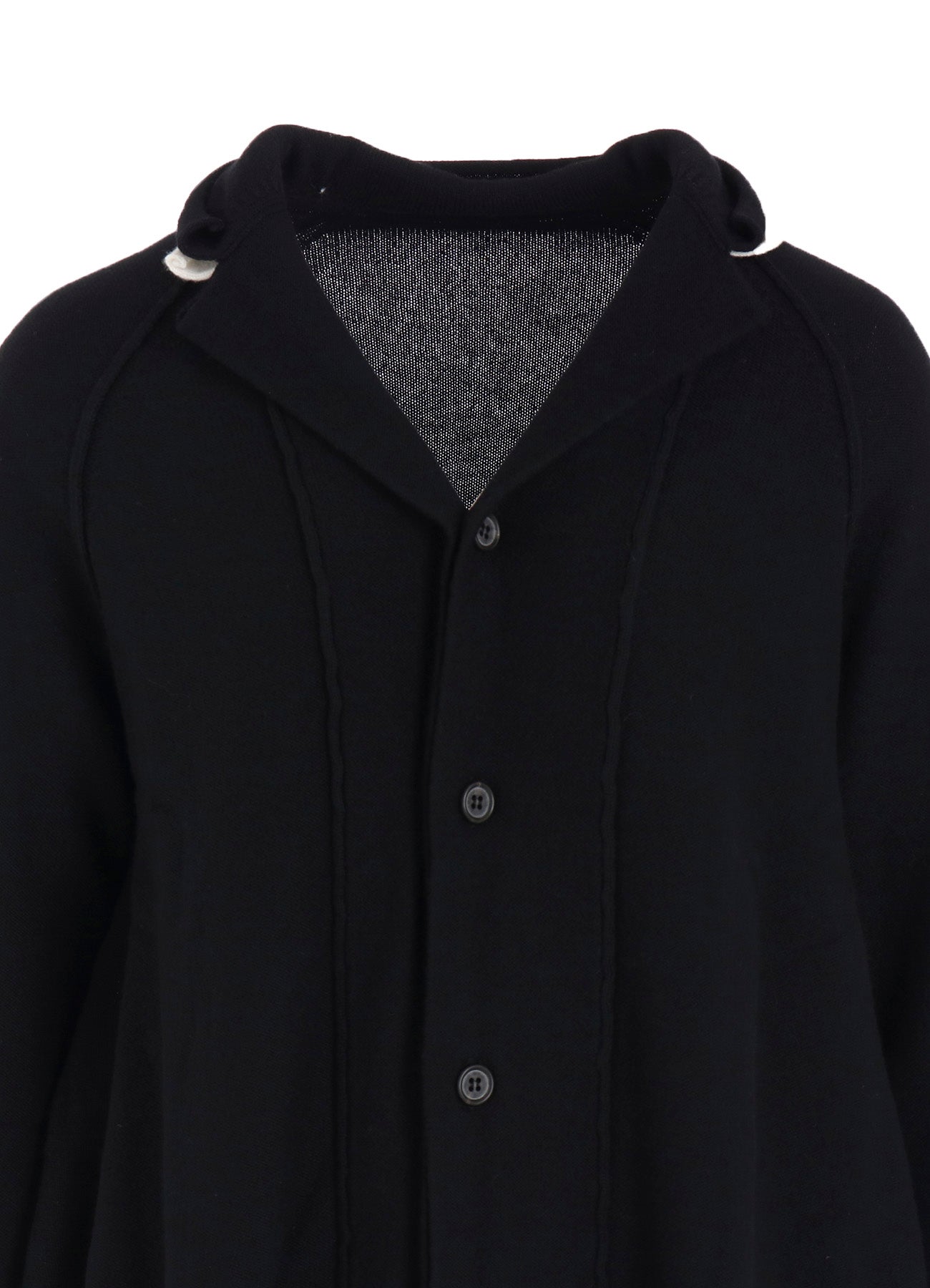 WOOL BREND DRAPED JACKET