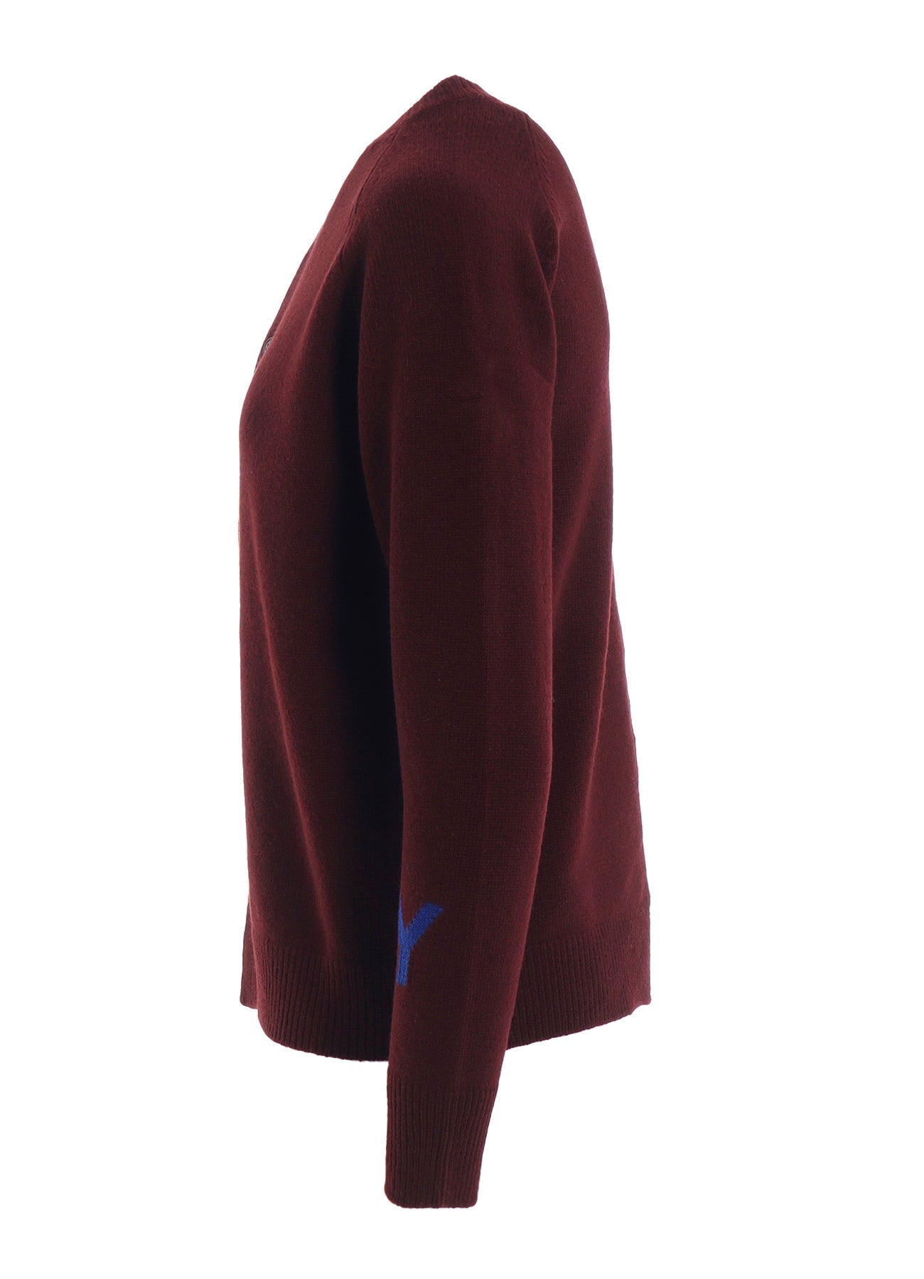 INTARSIA ASYMMETERIC CARDIGAN
