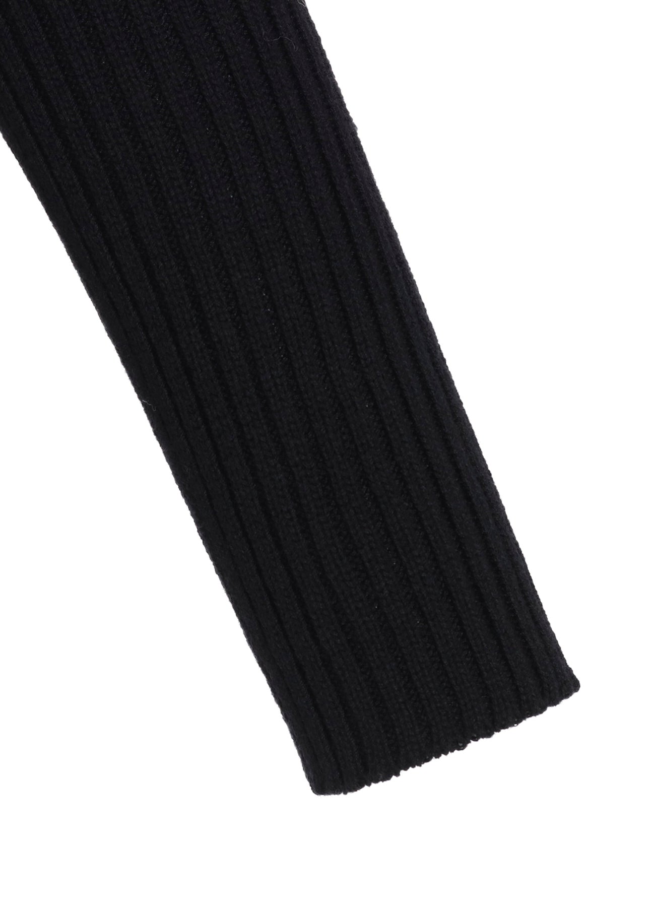 RIBBED MINI HIGH NECK PULLOVER