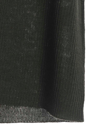 RIB HIGH NECK KNIT
