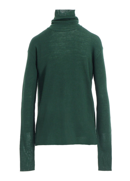 RIB HIGH NECK KNIT