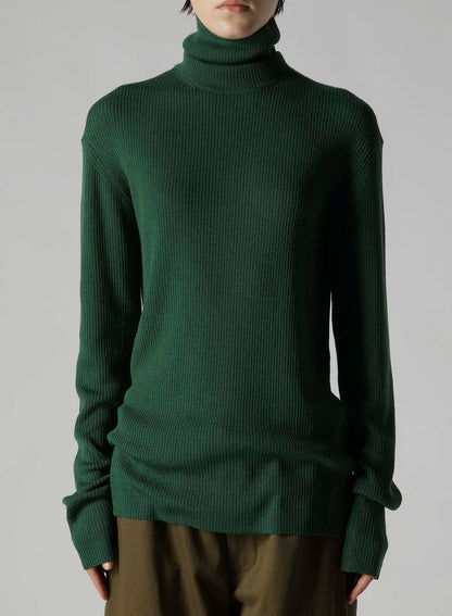 RIB HIGH NECK KNIT