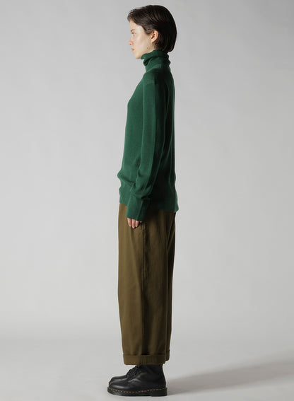 RIB HIGH NECK KNIT