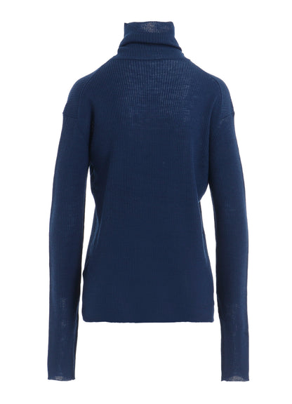 RIB HIGH NECK KNIT