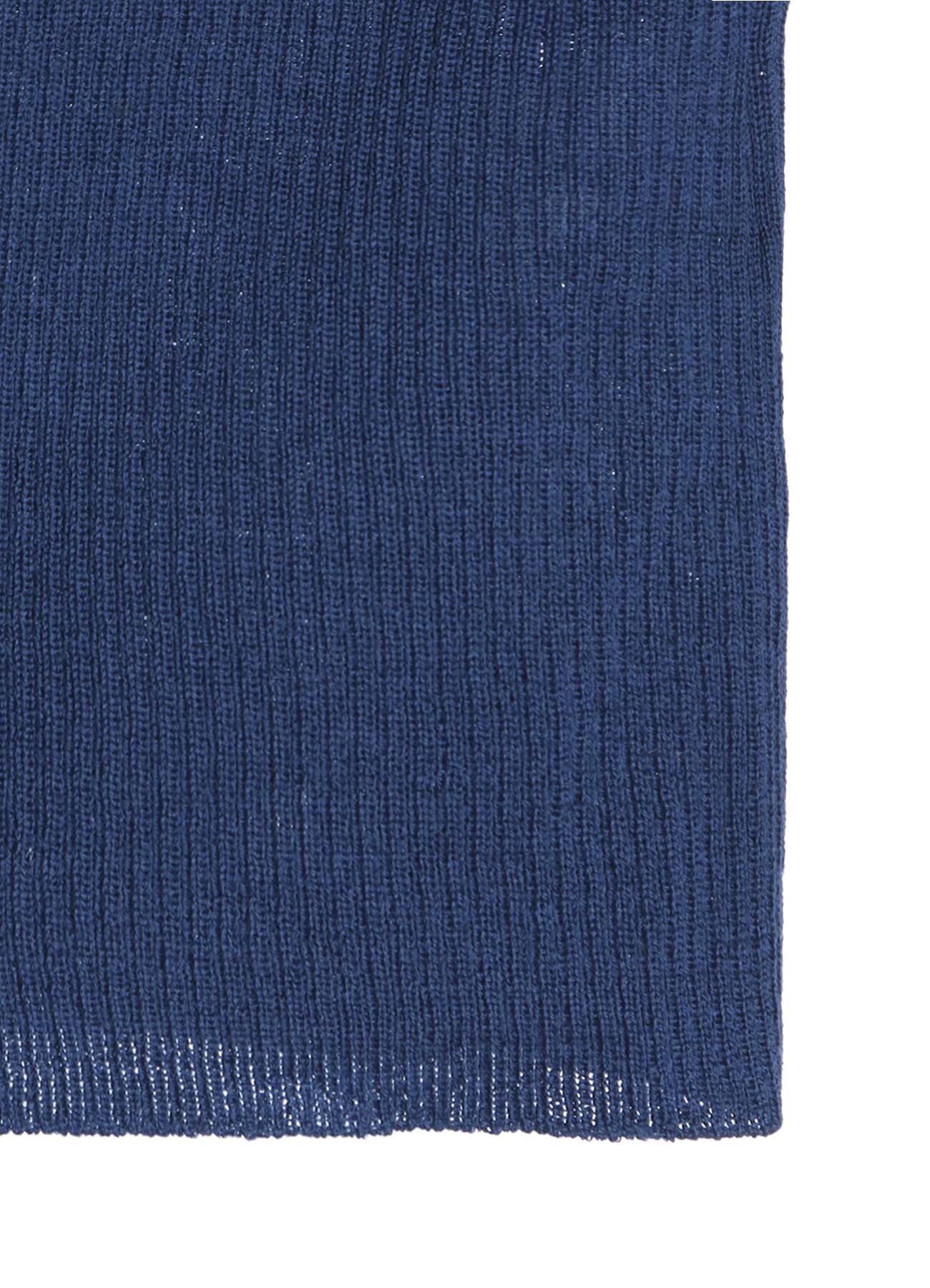 RIB OVERSIZED HIGH NECK KNIT