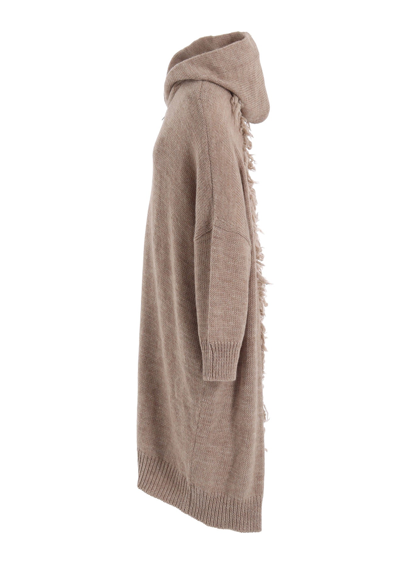 FRINGE JQ HOODED CARDIGAN – THE SHOP YOHJI YAMAMOTO