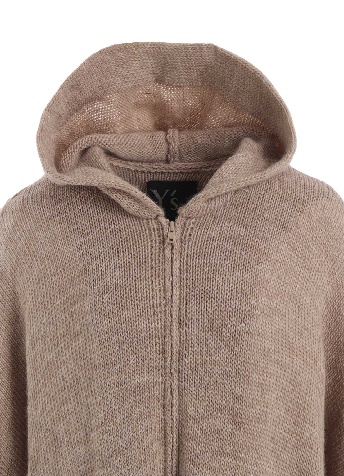 FRINGE JQ HOODED CARDIGAN