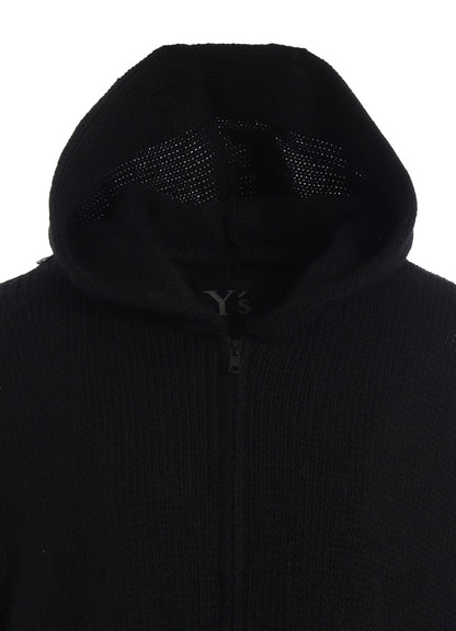 FRINGE JQ HOODED CARDIGAN