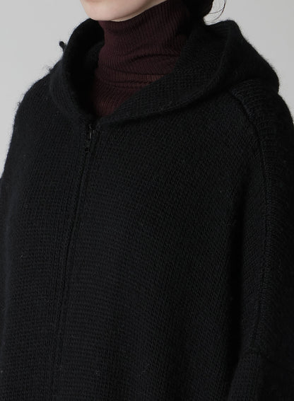 FRINGE JQ HOODED CARDIGAN