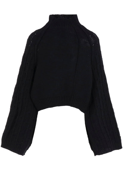 BIG SLEEVE KNIT PULLOVER