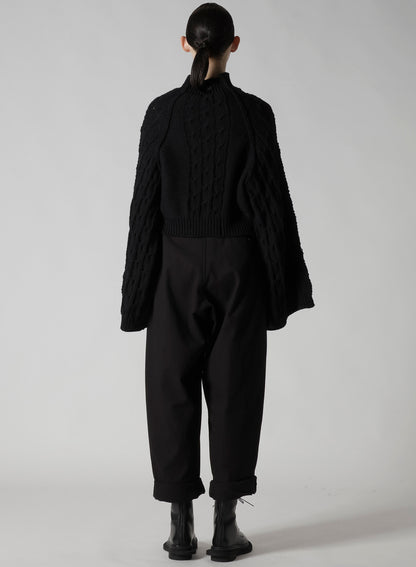BIG SLEEVE KNIT PULLOVER
