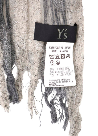 PLAID BOUCLE SCARF