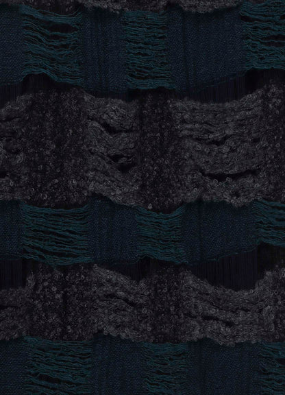 PLAID BOUCLE SCARF