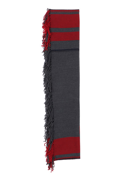 WOOL FRINGE SCARF