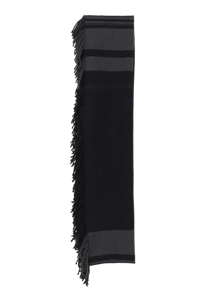 WOOL FRINGE SCARF