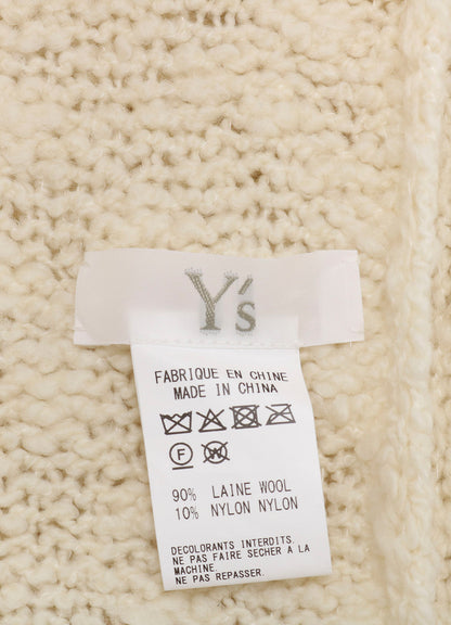 WOOL BREND FRINGE SCARF